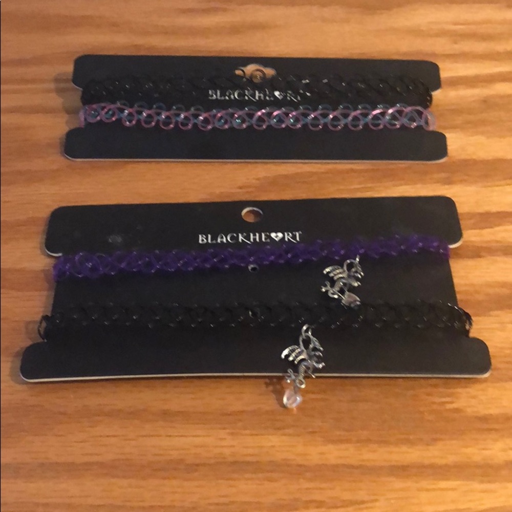 Black heart Chockers